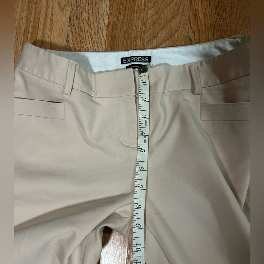 Express Columnist Boot Cut Low Waist Trousers - Picture 5 of 6